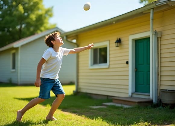 Egging a House